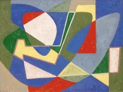 Heure matinale » by James Pichette, 1953, Gouache, sold Nov 2010