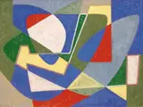 Heure matinale » by James Pichette, 1953, Gouache, sold Nov 2010