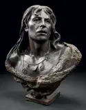 Sans titre by Friedrich Goldscheider, Terre cuite à patine brune, sold Mar 2013