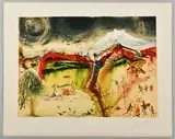 L'Hiver, planche des Saisons. 1972 by Salvador Dalí, Lithographie en couleurs sur vélin d'Arches, sold Jun 2024