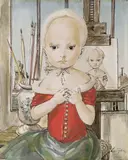 Mon modèle by Léonard-Tsuguharu Foujita, oil on canvas, sold May 2019