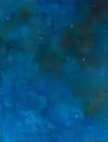Night Sky 16 by Agatha Falk, 1979, oil on canvas, sold Nov 2019
