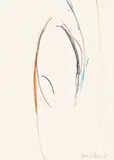 Kritzelzeichnung by Franz Erhard Walther, 1961, Beidseitige Zeichnung: jeweils Farbstift, Bleistift und Gouache auf Papier, sold May 2014