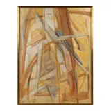 montée de sève, étude no. 1 by Michel Bérard, Oil on canvas, sold Apr 2023