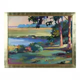 Low Country Landscape by Betty Anglin Smith, Oil on canvas, sold Apr 2023