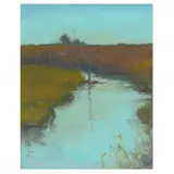 Chance, Maryland by Edgar A. Reims, Oil on board, sold Apr 2023