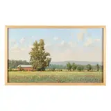 Cornfield - Hurricane Creek by Ron Boehmer, Oil on canvas, sold Apr 2023