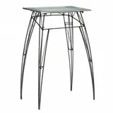 Industrial Steel and Glass Lectern by Tom Chenoweth, Contemporary, sold Apr 2023