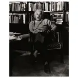 Albert Einstein, "No Socks by Lucien Aigner, Gelatin silver print, sold Apr 2023