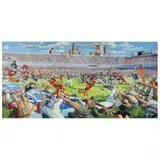 Victory in Overtime by Ernie Barnes, Offset lithograph in colors, sold Apr 2023