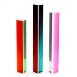 Three Triangular Prism Sculptures by Vasa Mihich, Colored acrylic, sold Apr 2023