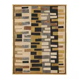 Tanabata by Mary Thomas, Black oil with gold and palladium leaf and lacquer, sold Apr 2023