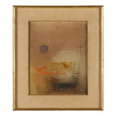 Dusk by Mary Shore, Oil on canvas, sold Apr 2023