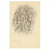 Untitled by Ezio Martinelli, Graphite on paper, sold Apr 2023