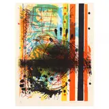 Untitled by Sam Middleton, Lithograph in colors, sold Apr 2023