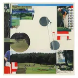 Golf Chip Shot III by Sam Middleton, Collage with graphite and printed images, sold Apr 2023