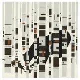 Bear in the Birches by Charley Harper, Serigraph in colors, sold Apr 2023