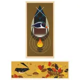 Wood Duck (Best Dressed) / Box Turtle (Homebody) (Two Works) by Charley Harper, Each a serigraph in colors, sold Apr 2023
