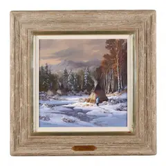 Wilderness Refuge by Joni Falk, Oil on canvas, sold Apr 2023