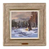 Wilderness Refuge by Joni Falk, Oil on canvas, sold Apr 2023