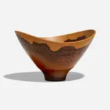 Bowl by Bob Stocksdale, 1984, ziricote, sold Jan 2026