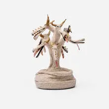 Bestiary by Carol Eckert, 1998, cotton, wire, sold Jan 2026