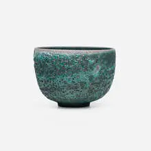Bowl by Cliff Lee, 2009, volcanic-glazed porcelain, sold Jan 2026