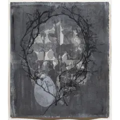Disappearance and Return IX by Sabina Ott, 1990, monotype, sold May 2025