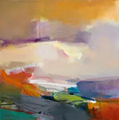 Untitled by John Maxon, oil on canvas, sold May 2025