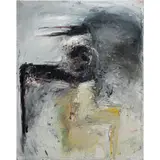 Thief IV by Tom Lieber, 1983, acrylic on canvas, sold May 2025