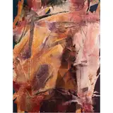 Bristlecone Series II by Michael Ashcraft, 1990, mixed media on canvas, sold May 2025