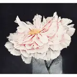 Greta's Peony by Beth Van Hoesen, 1976, etching in colors, sold May 2025