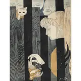 Dead Bird by Jun'ichirō Sekino, 1958, woodcut in colors, sold May 2025