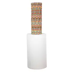 Untitled by Ara Peterson, acrylic paint on wood sculpture, sold May 2025