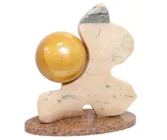 Untitled by Michael Wehrstedt, 1974, marble, sold May 2025