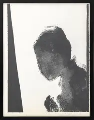 Shadow Man by Richard Hambleton, 2007, Acrylic on Paper, sold Jun 2026