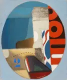 Blue No. 2 by Max Papart, Oil on Canvas, sold Jun 2026