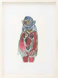 Untitled (Hippie Drawing) by Richard Prince, 2006, Lithograph in Colors, sold Jun 2026