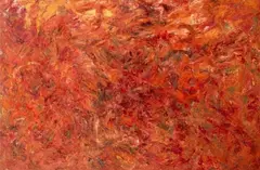 Abstract Composition by Andy Miller, Oil on Canvas, sold Jun 2026