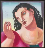 Untitled (Eve) by David Bowes, 1983, Gouache on Paper, sold Jun 2026