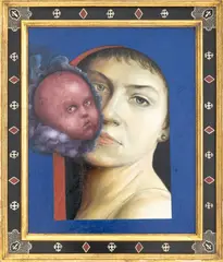 Madonna by Robert Dandarov, 1987, Oil on Canvas, sold Jun 2026