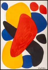 Boomerang by Alexander Calder, 1974, Lithograph in Colors on Arches Paper, sold Jul 2026