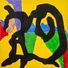 Rope Dancer #10 by Jack Roth, 1980, Acrylic on Canvas, sold Jul 2026