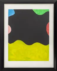 Hip Hop by Mary Heilmann, 2002, Aquatint in Colors on Arches Paper, sold Jul 2026