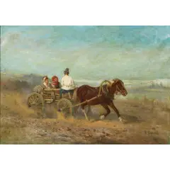 Untitled by Nikolai Sverchkov, oil on canvas, sold May 2025