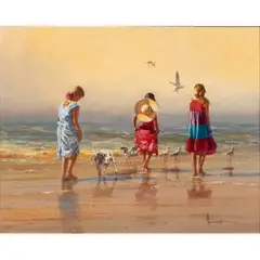 Untitled by Robert Hagan, oil on canvas, sold May 2025