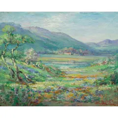 Untitled by Charles Henry Harmon, oil on canvas, sold May 2025
