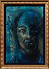 Self-Portrait by Pascal Cucaro, oil on canvas, sold May 2025