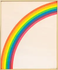 Rainbow by Billy Apple, 1965, Screenprint in Colors, sold Jul 2026