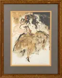 La Fanfarlo by Leonor Fini, Lithograph in Colors, sold Jul 2026